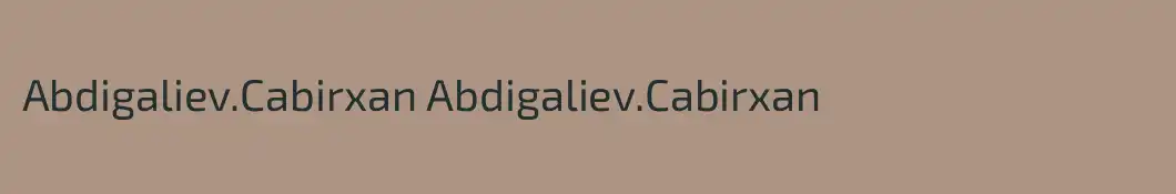 Abdigaliev.Cabirxan Abdigaliev.Cabirxan